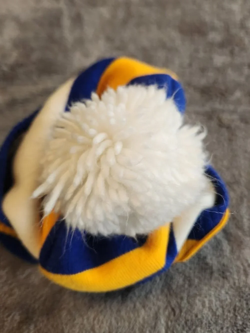 Adidas Buffalo Sabres 10th Anniversary Winter Classic Winter Knit Pom Beanie Hat
